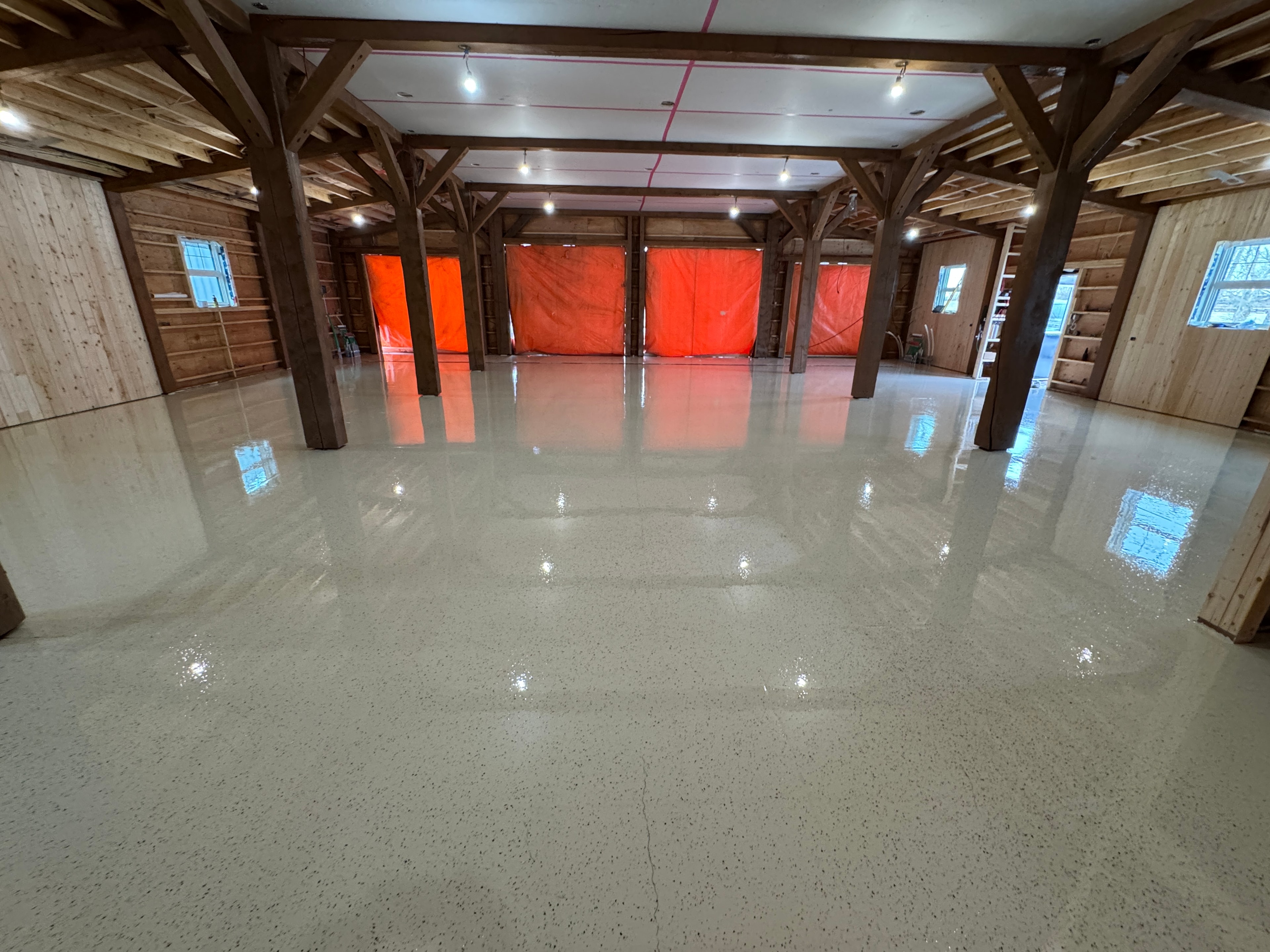 Empty Warehouse — Polished Finish